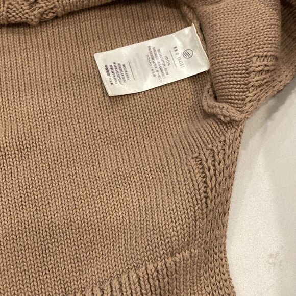 United by Blue 100% Organic Cotton Cable Knit Coastal Grandma Sweater XL - Picture 6 of 7